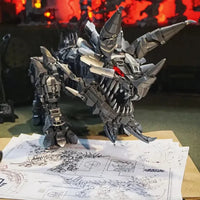 Super Mech Colossal Triceratops Dinosaur Building Set - Bear Hugs