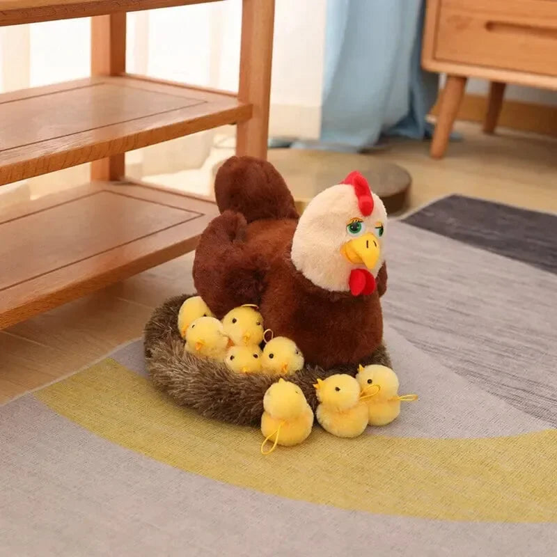 Swan and Chicken Family Plushies - Bear Hugs