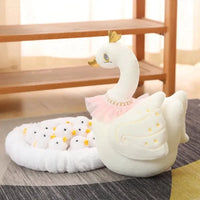 Swan and Chicken Family Plushies - Bear Hugs