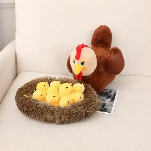 Swan and Chicken Family Plushies - Bear Hugs