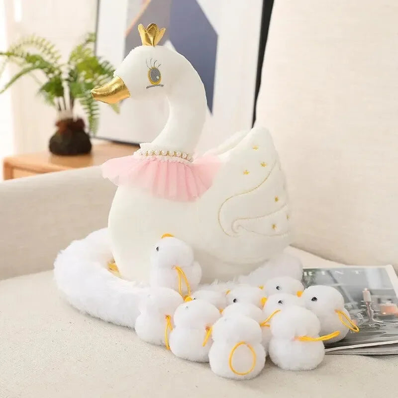 Swan and Chicken Family Plushies - Bear Hugs