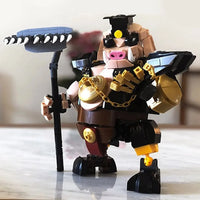 Wukong Monkey Bull Pig Mecha Warriors Building Blocks - Bear Hugs