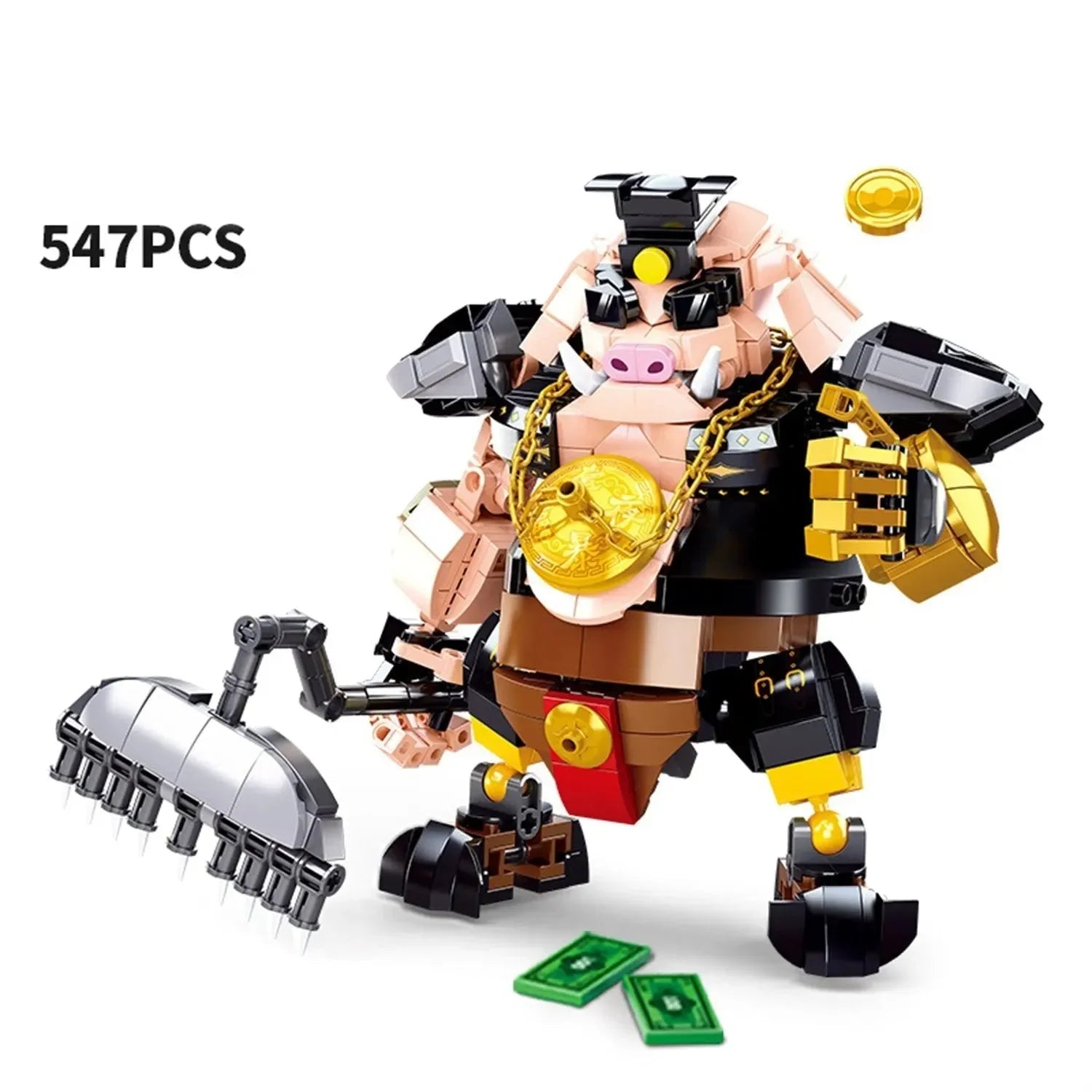 Wukong Monkey Bull Pig Mecha Warriors Building Blocks - Bear Hugs