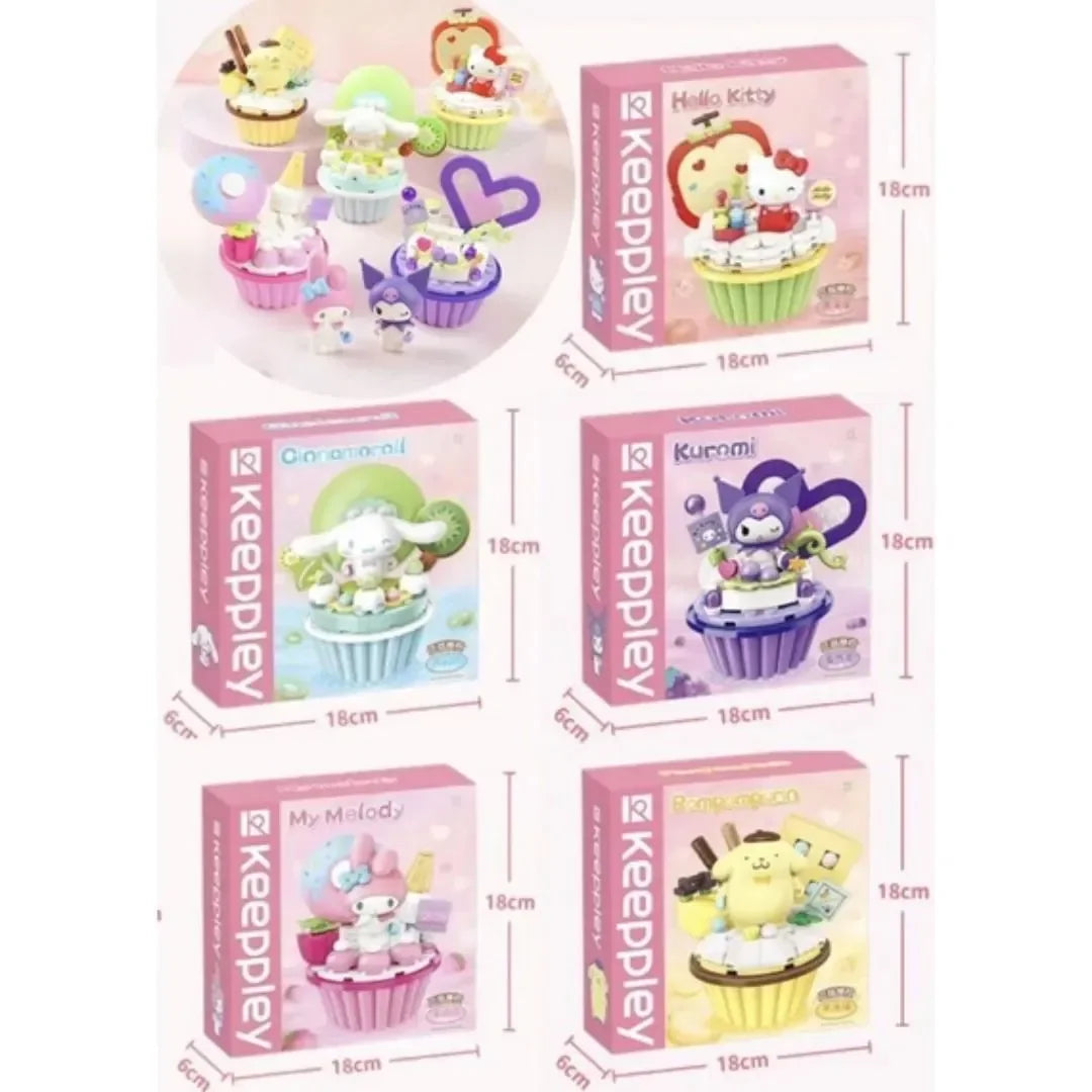 Sanliou Building Blocks Cup Cake Series