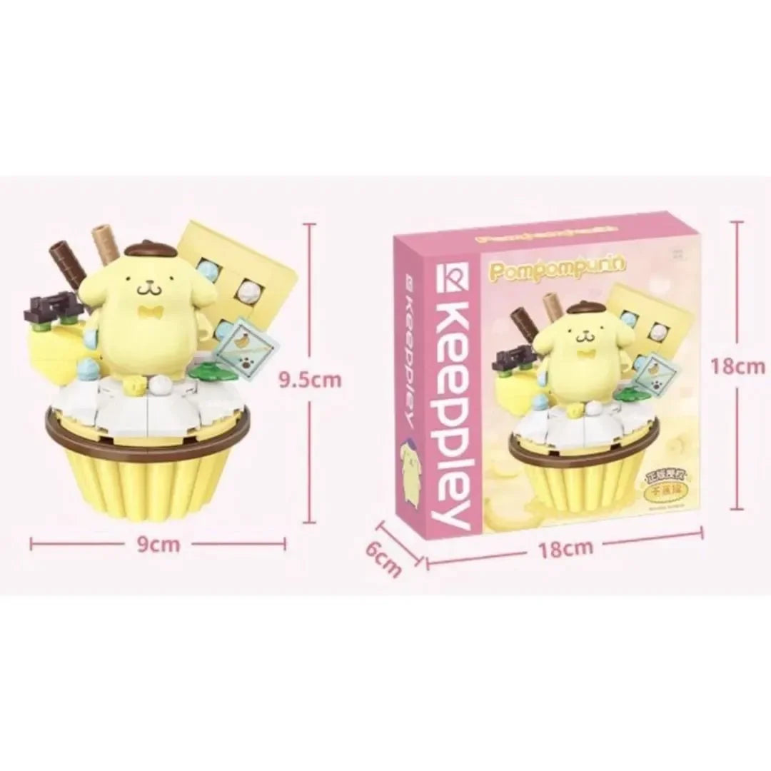Sanliou Building Blocks Cup Cake Series