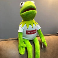 Kermit Kozy Clip Frog Keychain