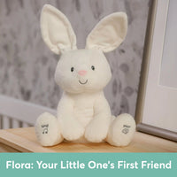 Animated Flora the Bunny, 12 in - Bear Hugs