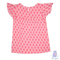 Kids Floral Print Round-Neck Top - Bear Hugs