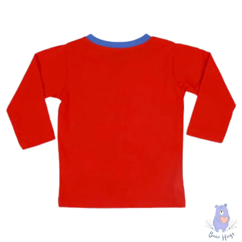 Kids Graphic Print Crew-Neck T-shirt - Bear Hugs