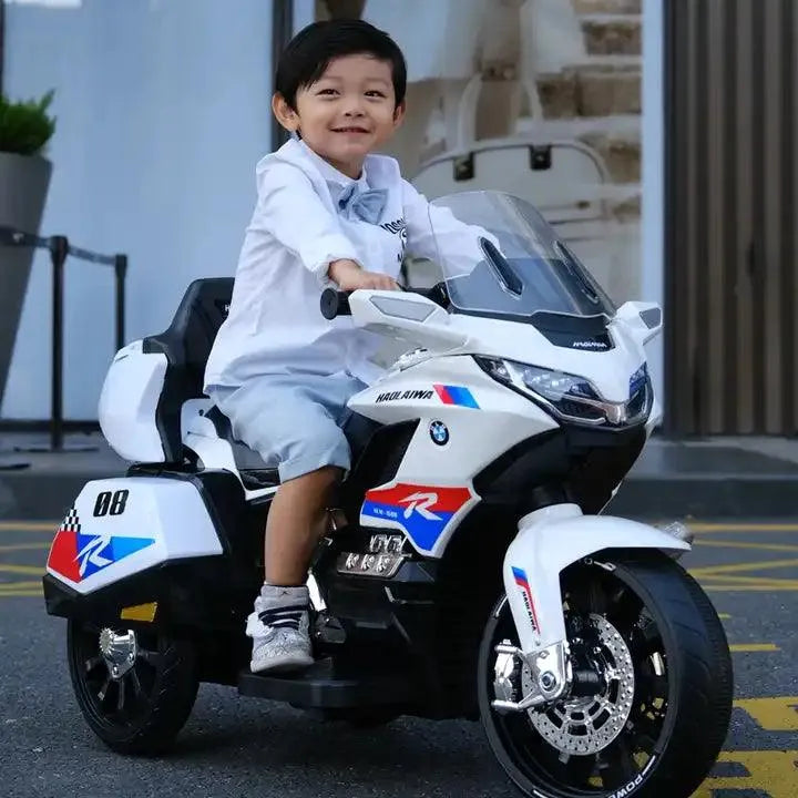 Kids Ride-on Bigwing Three Wheeler Motorcycle - Bear Hugs