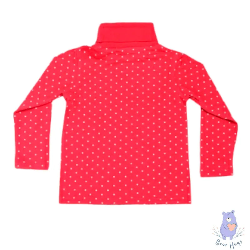 Kids Star Print Turtleneck T-shirt - Bear Hugs