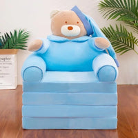 Kids Tri-fold Sofa plus Bed - Bear Hugs