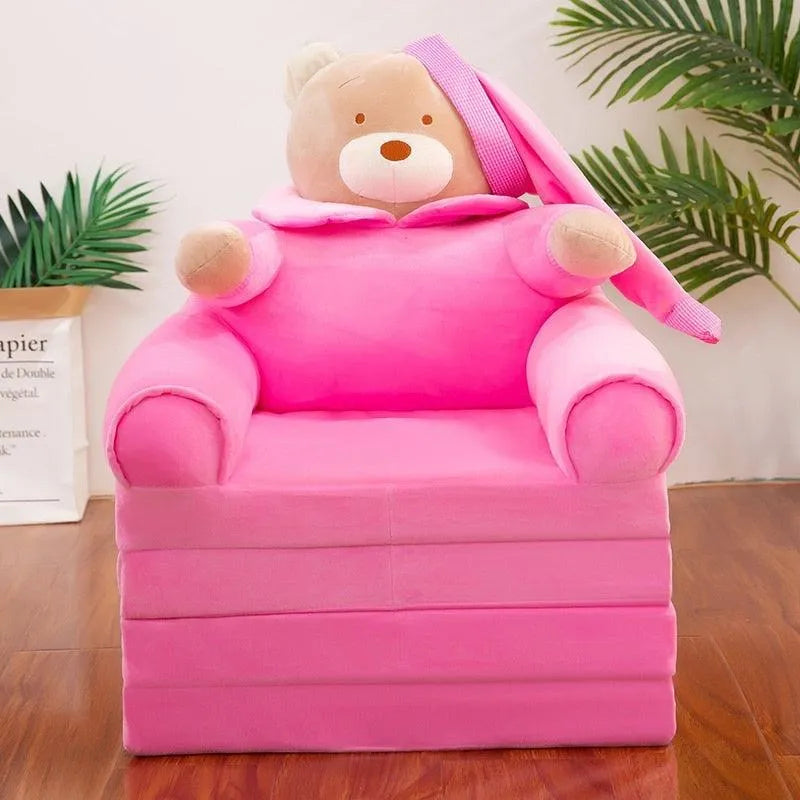 Kids Tri-fold Sofa plus Bed - Bear Hugs