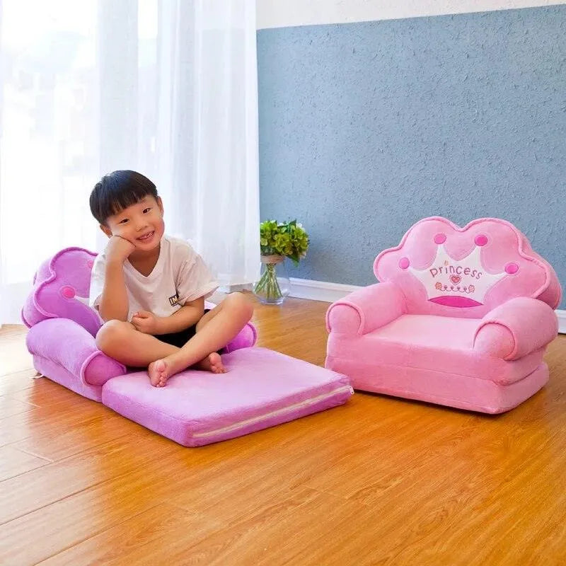 Kids Tri-fold Sofa plus Bed - Bear Hugs