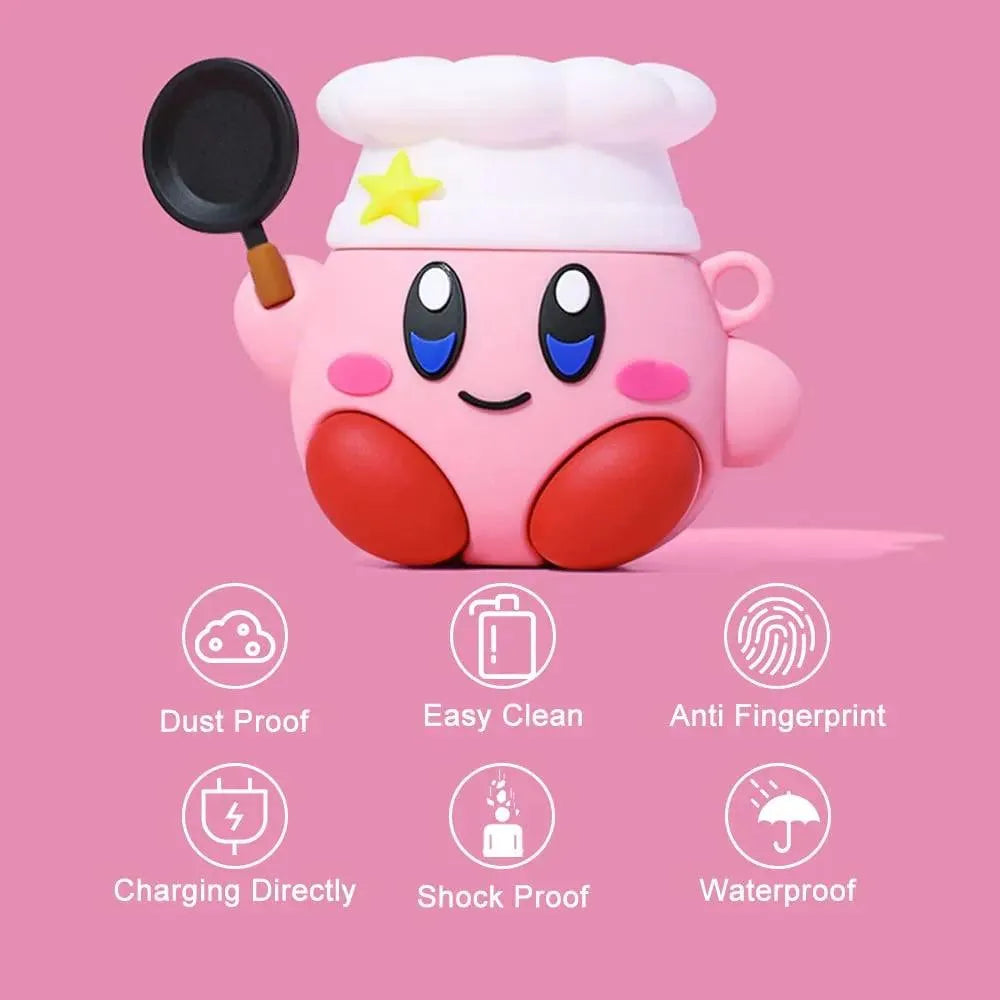 Kirby Silicon Protective Case (For Airpods) - Bear Hugs