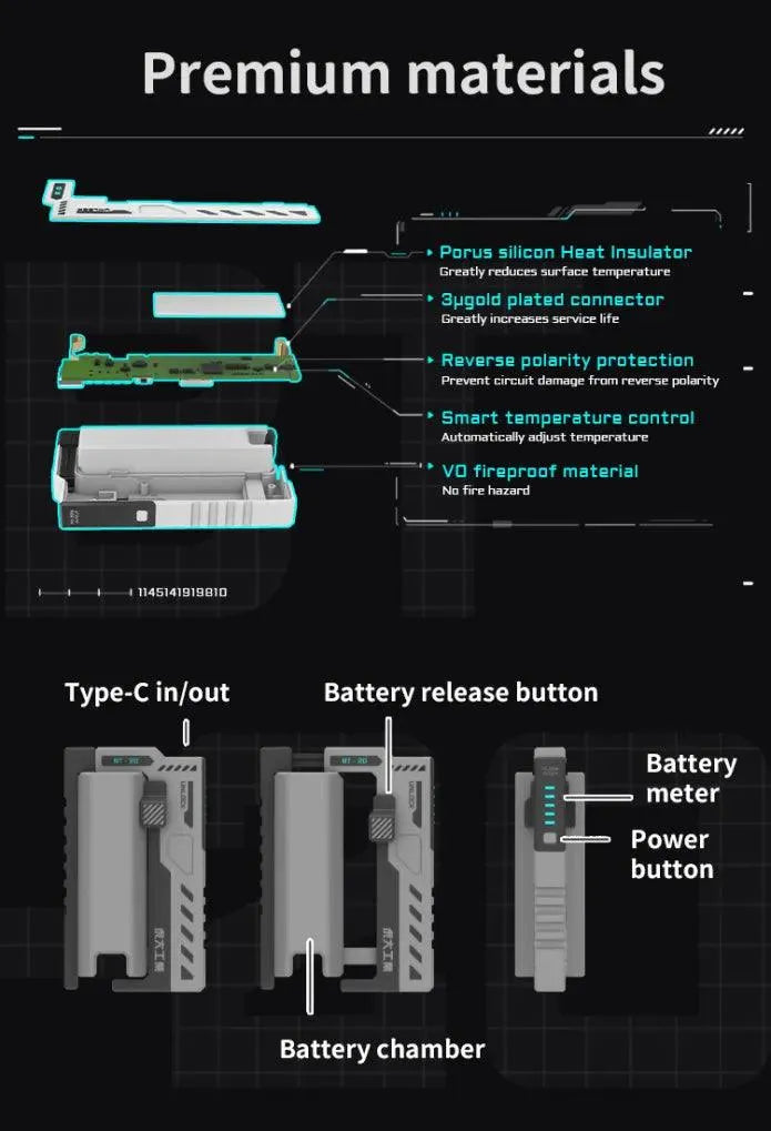 Kodai BT-20 Rechargeable Battery Power Bank - Bear Hugs