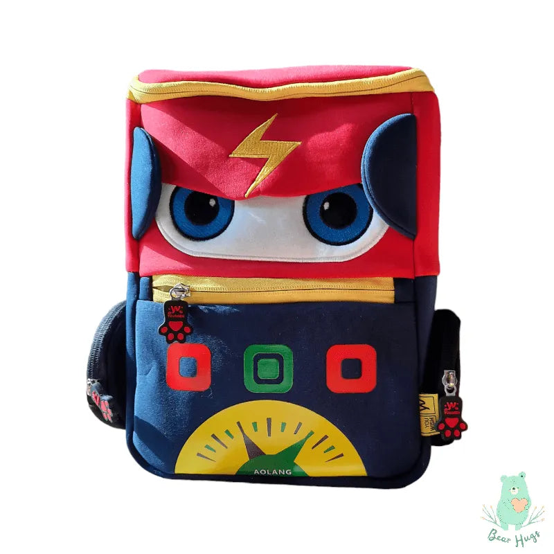 Korean Robot Kindergarten Kids Backpack - Bear Hugs