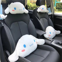 Kuromi My Melody Car Headrest and Seatbelt Protector - Bear Hugs