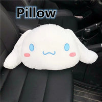 Kuromi My Melody Car Headrest and Seatbelt Protector - Bear Hugs