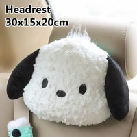 Kuromi My Melody Car Headrest and Seatbelt Protector - Bear Hugs