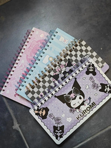 Kuromi Planner Notebook With Drawing - Bear Hugs