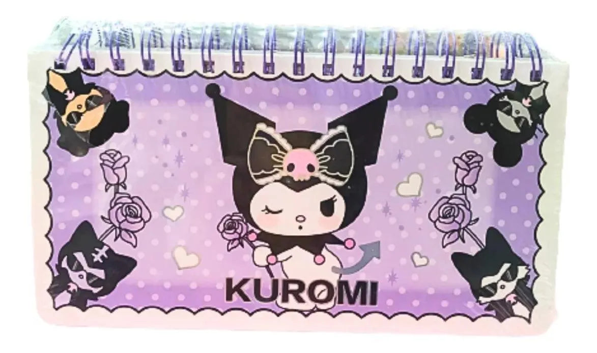 Kuromi Planner Notebook With Drawing - Bear Hugs