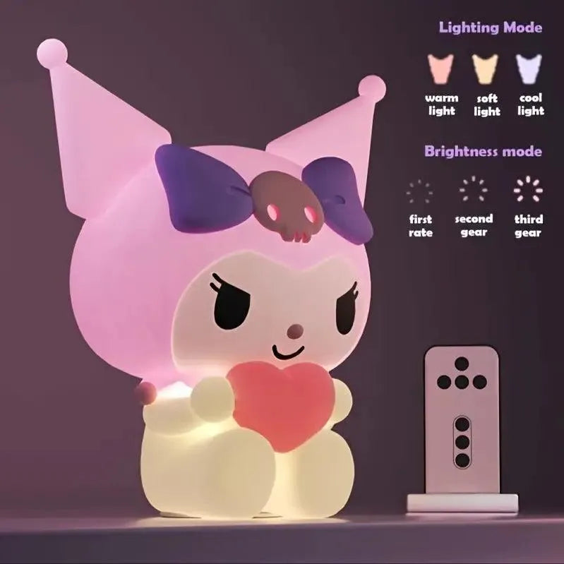 Kuromi Remote Controlled Night Lamp - Bear Hugs