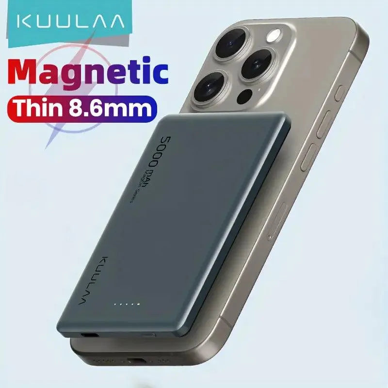 Kuulaa 20W Fast Charging Magnetic Wireless Power Bank - Bear Hugs