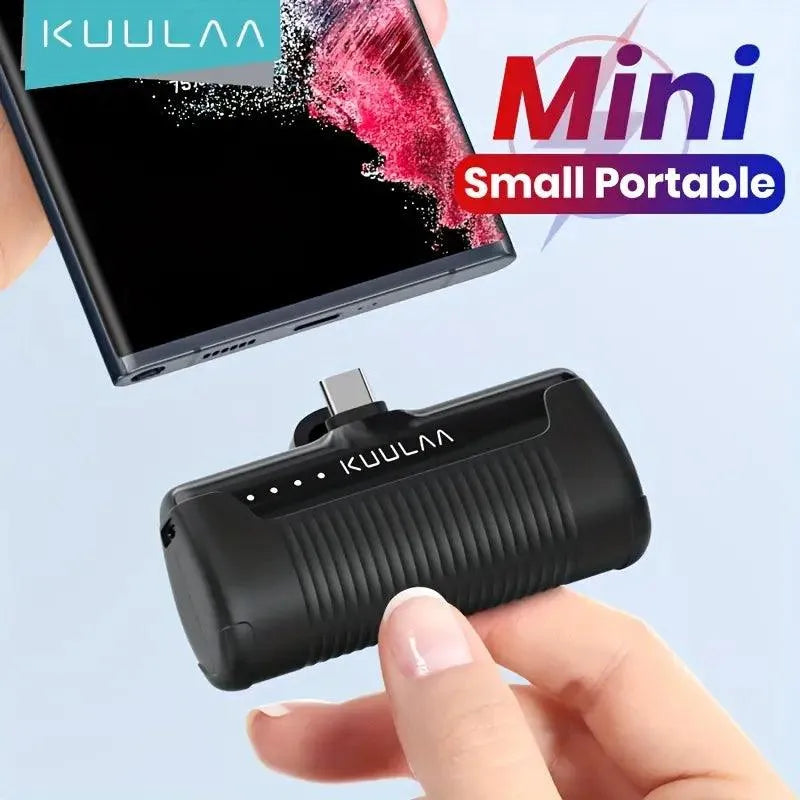 KUULAA Type-C Mini Power Bank (4500mAh) - Bear Hugs