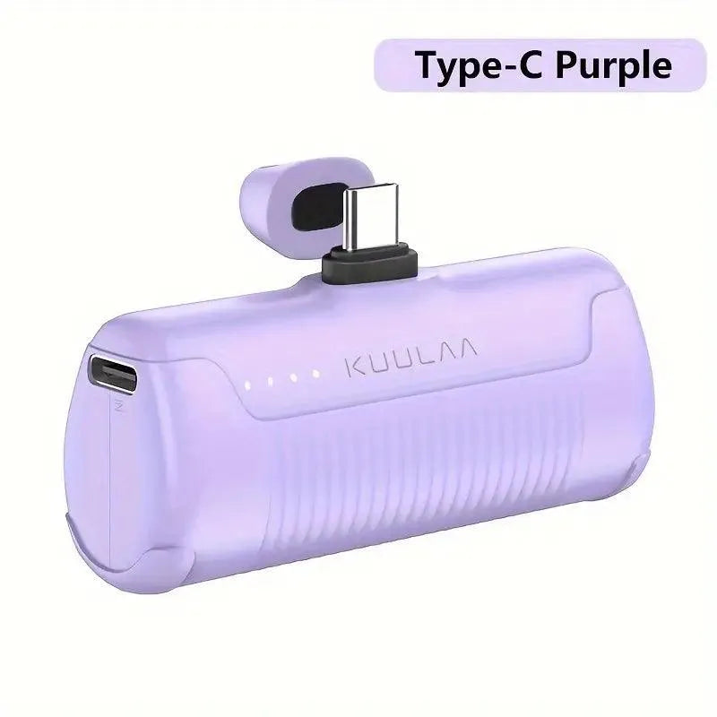 KUULAA Type-C Mini Power Bank (4500mAh) - Bear Hugs