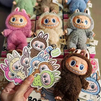 Labubu The Monsters Premium Collectible Keychain - Bear Hugs