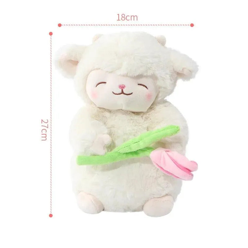 Lamb Tulip Soft Plush Doll - Bear Hugs