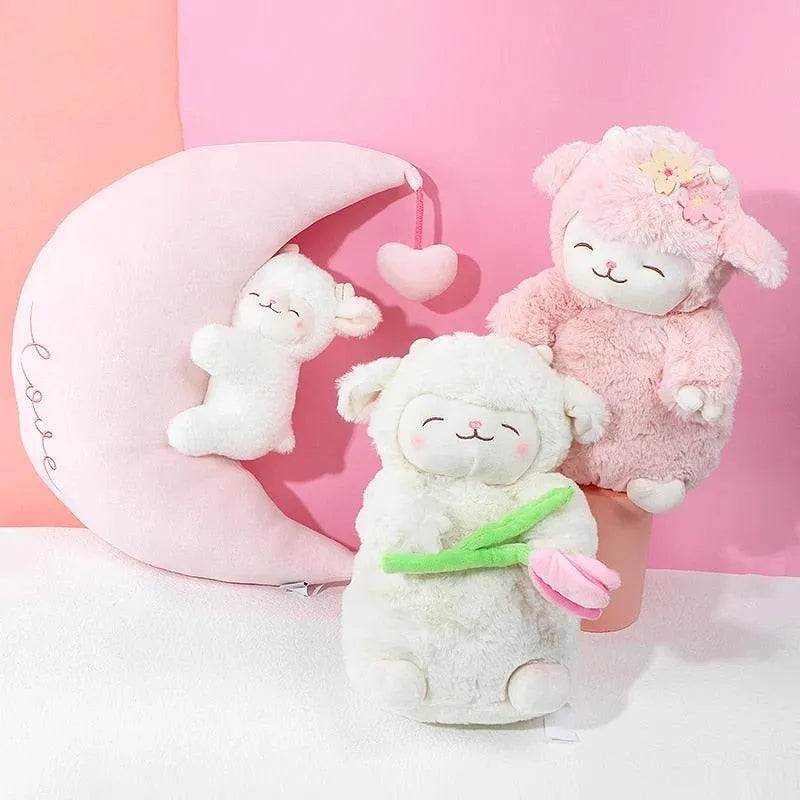 Lamb Tulip Soft Plush Doll - Bear Hugs