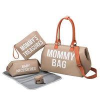 Large Capacity 3 in 1 Premium Mommy Bag - Bear Hugs