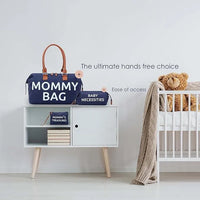 Large Capacity 3 in 1 Premium Mommy Bag - Bear Hugs