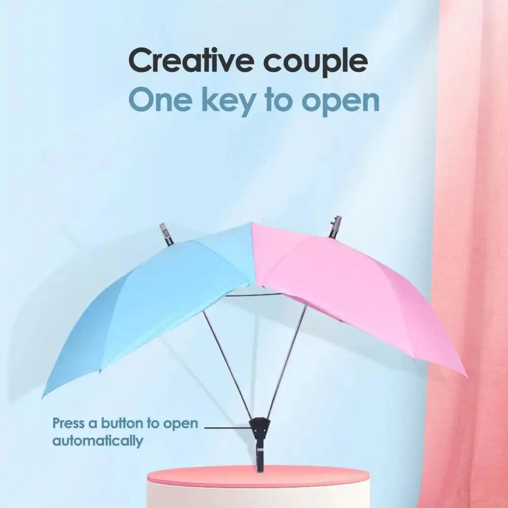 Large Wind-Proof Couple Umbrella - Bear Hugs