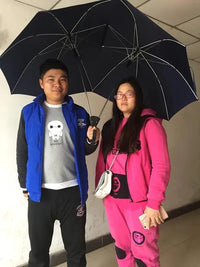 Large Wind-Proof Couple Umbrella - Bear Hugs