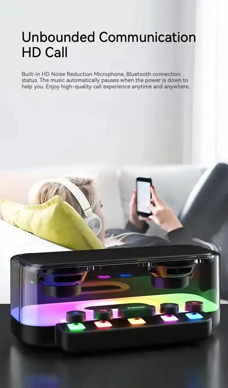 LED Cube Smart AI Wireless Speaker - Bear Hugs