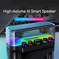 LED Cube Smart AI Wireless Speaker - Bear Hugs