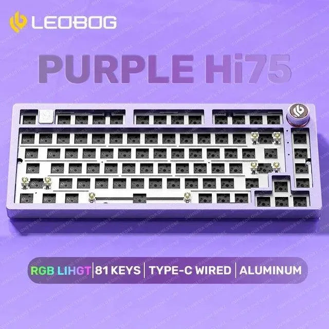 LEOBOG Hi75 Sugar65 Custom Mechanical Keyboard - Bear Hugs