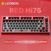 LEOBOG Hi75 Sugar65 Custom Mechanical Keyboard - Bear Hugs