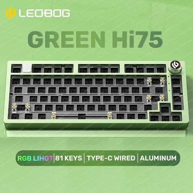 LEOBOG Hi75 Sugar65 Custom Mechanical Keyboard - Bear Hugs