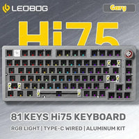 LEOBOG Hi75 Sugar65 Custom Mechanical Keyboard - Bear Hugs