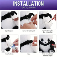 Light Up Panda Plush Toy - Bear Hugs