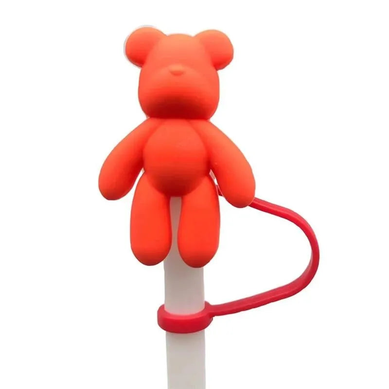 Little Bear Silicone Straw Cap for Stanley Cup (Set of 4) - Bear Hugs