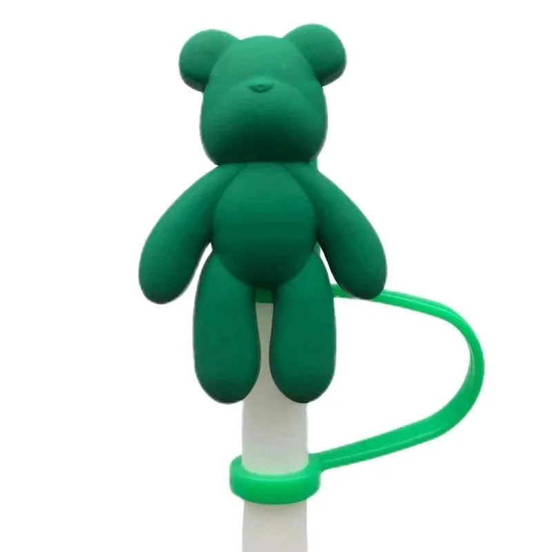 Little Bear Silicone Straw Cap for Stanley Cup (Set of 4) - Bear Hugs