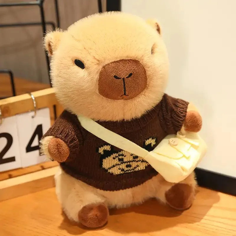 Little Capybara Plushie - Bear Hugs