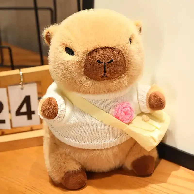 Little Capybara Plushie - Bear Hugs