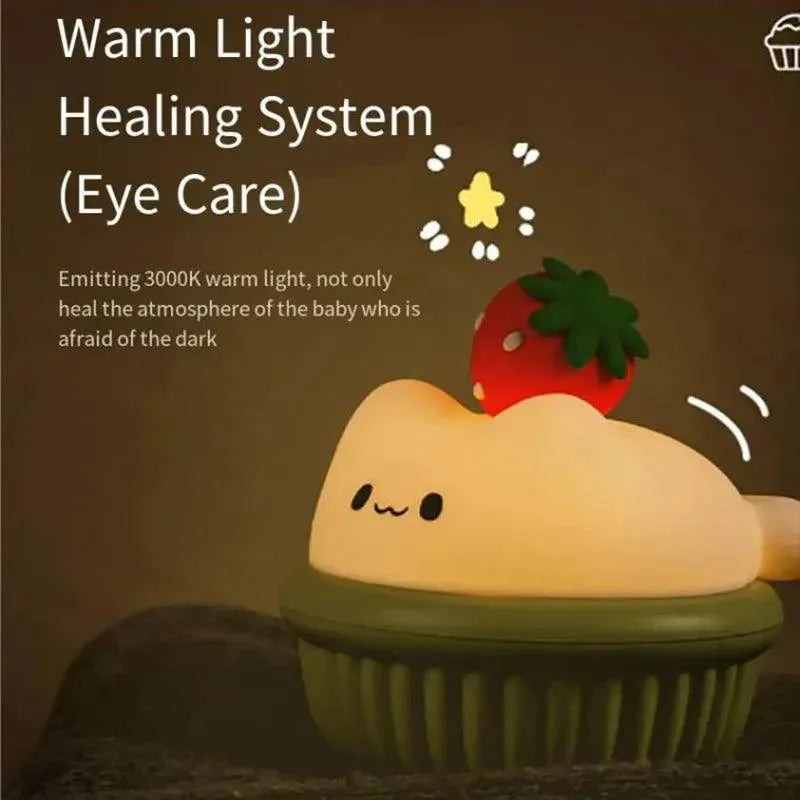 Little Cupcake Night Lamp - Bear Hugs