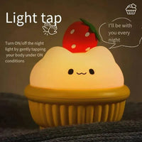 Little Cupcake Night Lamp - Bear Hugs